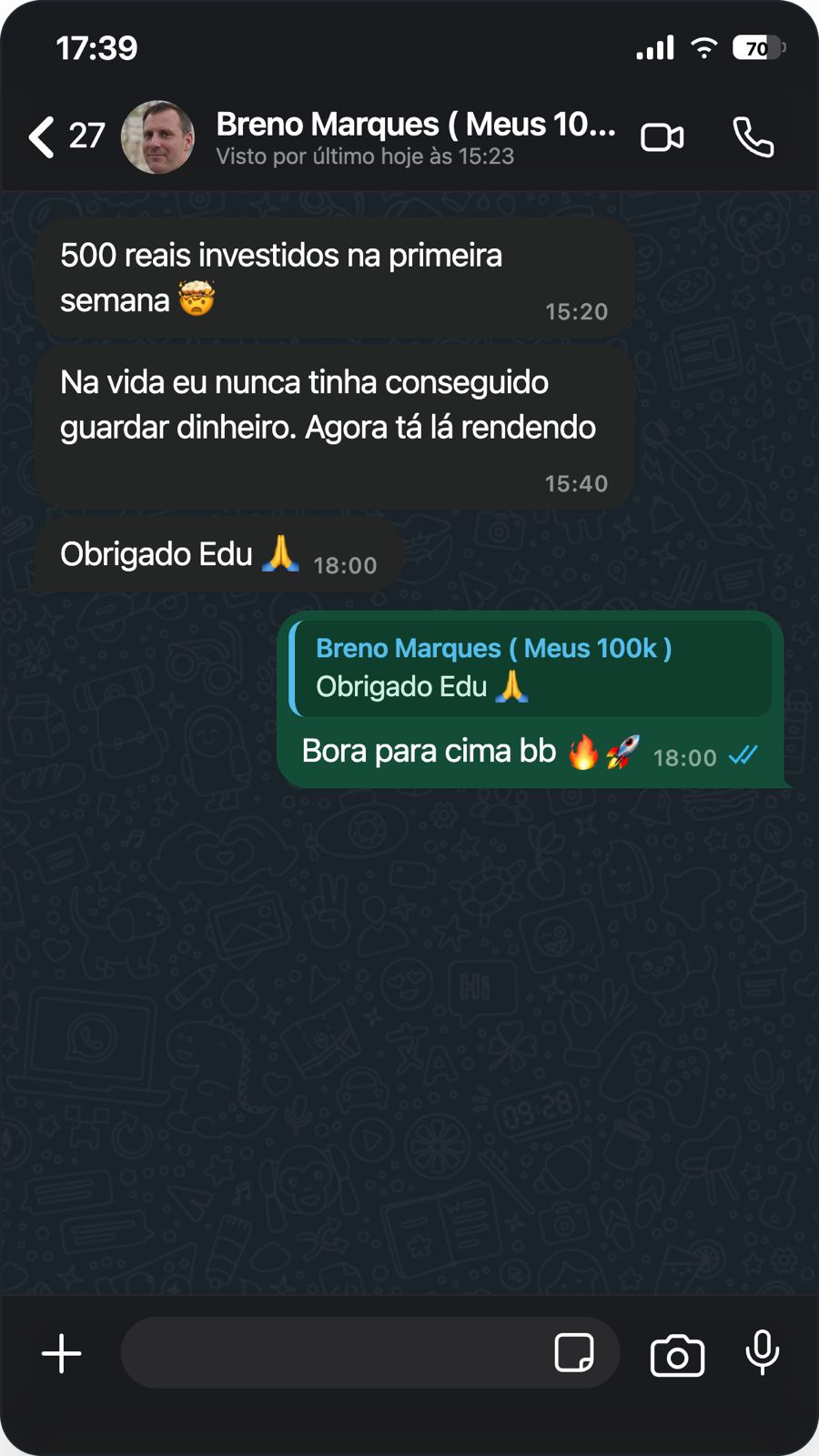 Aluno resultado 2