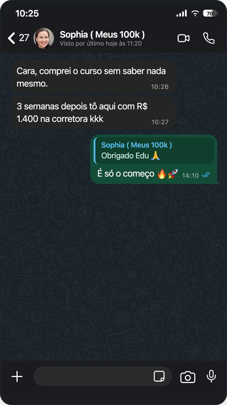 Aluno resultado 1